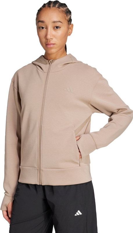 Damescapuchon met volledige rits adidas D4T Workout