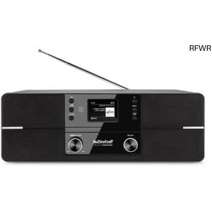 RFWR® Compacte Digitale Radio met CD-speler en Bluetooth - Veelzijdig Stereosysteem voor DAB+ en FM Ontvangst