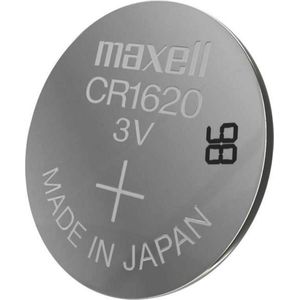 Maxell Lithium Batterij - Knoopcel - CR1620 - 2 stuks - 3V - Made in Japan