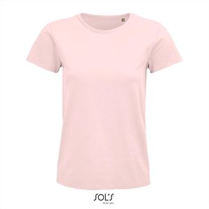 SOL'S - Pioneer T-Shirt dames - Lichtroze - 100% Biologisch Katoen - M