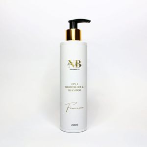 2-in-1 Douchegel & Shampoo voor Vrouwen, 250 ml