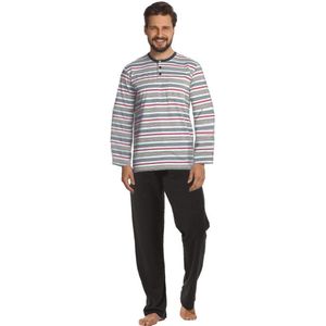 Comte Heren Pyjama - Rood - Lange Mouw - Maat XXL/56