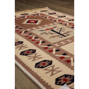 Tapijt Persian - Vloerkleed 60x90 - Carpet - Kelim - Dubbelzijdig