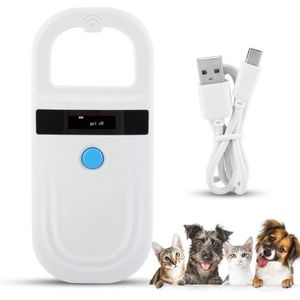 Oplaadbare Huisdier Scanner - Microchip Lezer ID Scanner - Zwart