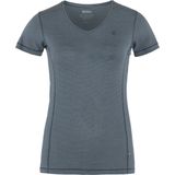 Fjallraven Abisko Cool T-shirt Women - Outdoorshirt - Dames - Blauw - Maat XL