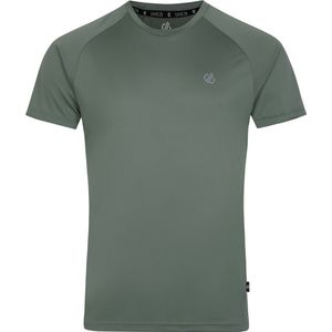 Dare 2B, Accelerate Heren Korte Mouw Sportshirt, Lily Pad, Maat XS