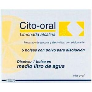 Cito-oral Limonada Alcalina 5 Bolsas