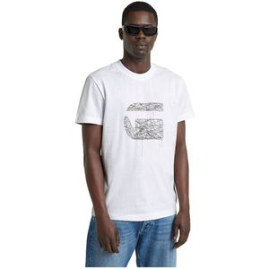 G-Star RAW - Stitch Burger - T-shirt - Zwart - Biologisch Katoen