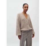 MbyM - Molenda-M - Vest - Beige - V-hals - Knoopsluiting