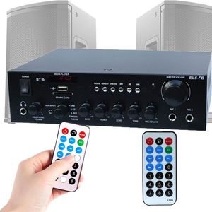 Versterker Audio - Auto Versterker voor Speakers - Zwart