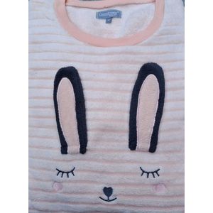 Cocodream dames huispak fleece | MAAT XL | Rabbit | roze