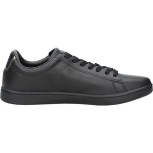 Lacoste Carnaby Evo Heren Sneakers - Zwart/Goud - Maat 40