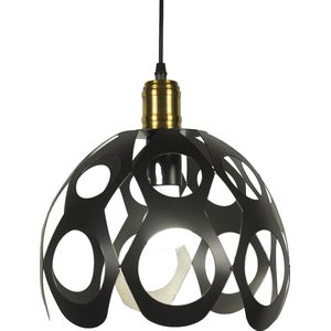 Moderne Koepelvormige Hanglamp Zwart – Scaldare Torano