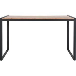 Bolero Industriële Bartafel van Staal en Acacia 1800x900 Mm - DK905 - Horeca & Professioneel