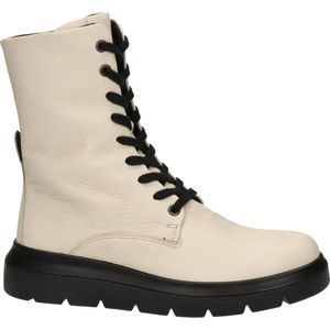 Ecco Nouvelle Limestone dames veterboot - Ecru - Maat 40