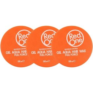 Red One - Full Force Aqua Wax - Oranje - Haarwax
