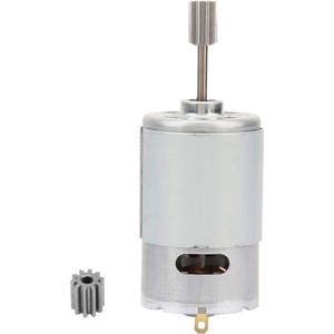 Hoog Snelheid Elektrisch Speelgoed Motor | RS550 12V Micromotor - Met 2 Tandkoppen (550-10000) .