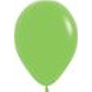 Sempertex Ballonnen Fashion Lime Green | 50 stuk | 5 inch | 13cm | Miniballonnen