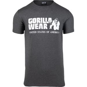 Gorilla Wear Classic T-shirt - Donkergrijs - M