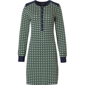 Grafisch patroon nachthemd Pastunette - Groen - Maat - 44