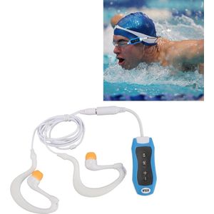 Hydrodynamische MP3-speler Waterdichte Oortelefoon IPX8 8 GB - Zwemmen Duiken Hardlopen .