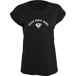 Super Bonus Mama T-shirt dames S - T-shirt - Dames shirt - moederdag cadeau - moederdag geschenk - moederdag cadeautje - cadeau voor mama