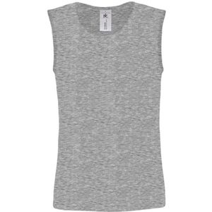 Tank Top Heren XXL B&C Mouwloos Sport Grey 85% Katoen, 15% Viscose