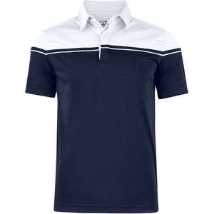 Cutter & Buck Seabeck Polo Heren 354428 - Dark Navy/Wit - S