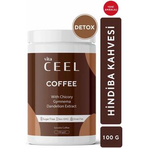 Vita Ceel Hindiba Cichorei en Gimneya Mengsel Detox Koffie 100 gr. forx5