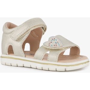 Blue Box meisjes sandalen met hartjes goud - Maat 22