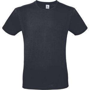 B&C Basic T-shirt E150 - Light Navy - Maat S
