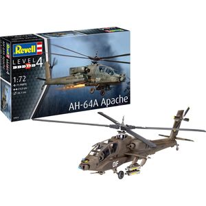1:72 Revell 03824 AH-64A Apache Heli Plastic Modelbouwpakket
