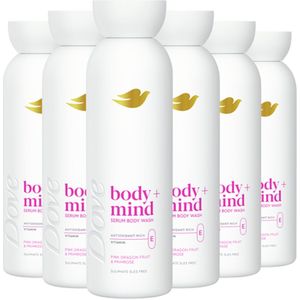 Dove Body+Mind Serum douchegel - Pink Dragon Fruit & Primrose - 6 x 350 ml