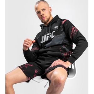 UFC Venum Authentic Fight Week 2.0 Hoodie Zwart Rood