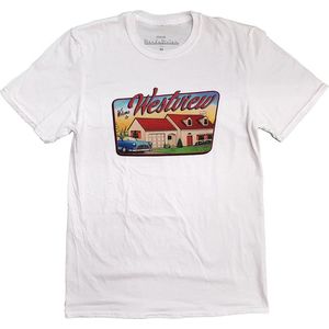 Marvel WandaVision - Westview Heren T-shirt - L - Wit