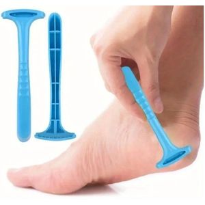 Eeltverwijderaar I Professionele Eeltschraper I Eeltvijl I Eeltschaaf I Eeltrasp I Voetverzorging I Pedicure Gereedschap I Blauw