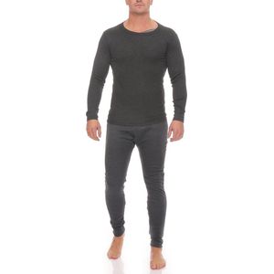 Thermo Ondergoed Set voor Heren - Antraciet - Maat 6