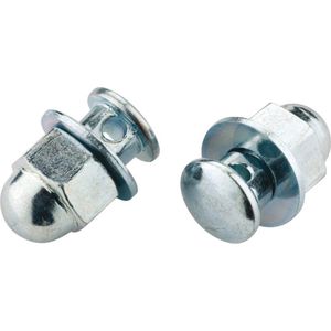 6mm Anchor Bolt - Steel (25pcs) - Silver
