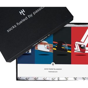 Heel Tread - Helmpakket - Sokken - 4 Paren