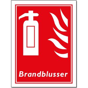 Brandblusser bord - Bord 300 x 400 mm - (Forex)