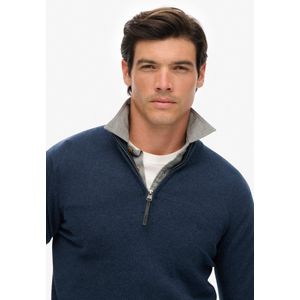 Superdry - Essentials Cotton Half Zip - Trui - Slim Fit