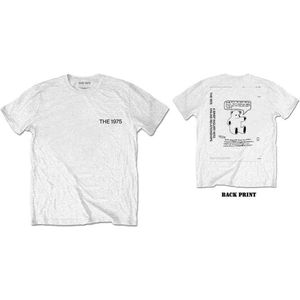 The 1975 - ABIIOR Teddy Heren T-shirt - L - Wit