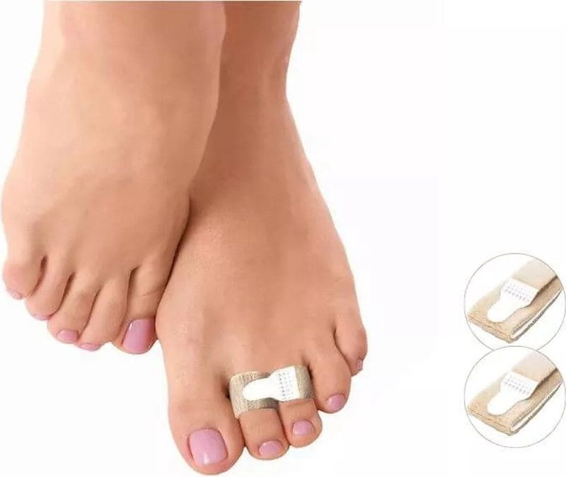 NatraCure Zachte Teenspalk - 6 Stuks - Verlichting Voor Hamertenen En Klauwtenen