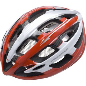 Ultralight pro 104 Road - 170g helm Red White - M - (hoofdomtrek 53-56cm)