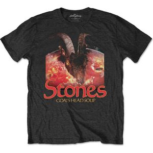 The Rolling Stones - GHS With Logo Heren T-shirt - 2XL - Zwart