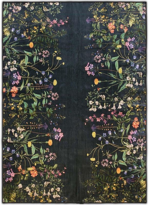 ESSENZA Augustina Vloerkleed Antraciet - 120x180 cm