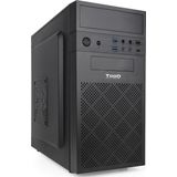 TooQ TQC-4701U3C-B computerbehuizing Mini Tower Zwart