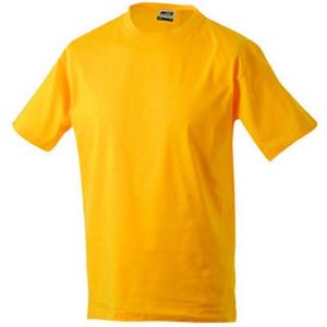 James and Nicholson Kinderen/Kinderen Basic Tee (Goudgeel)