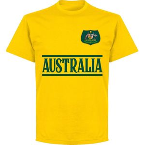 Australië Team T-Shirt - Geel - Kinderen - 116