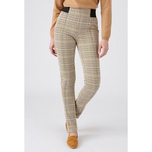 Damart - Stretchbroek in milanotricot, effen of geruit - Dames - Wit - 52